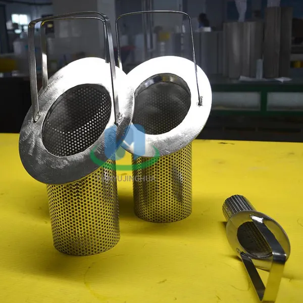 Tianyu Customized Basket Filter Cartridge, Basket Filter Cylinder, 304 Stainless Steel Filter Screen, Basket Filter Element
