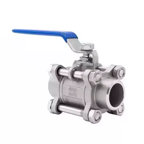 ANSI API Lever Manual Ball Valve Full Size Stainless Steel SS 304/316 OEM ODM CF8 CF3 CF8M CF3M Three-piece Ball Valve 1000 WOG photo-4