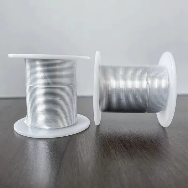 Indium Wire 99.995%-99.9999% Purity Diameter 1mm 1.5mm In Indium Wire Customize Size