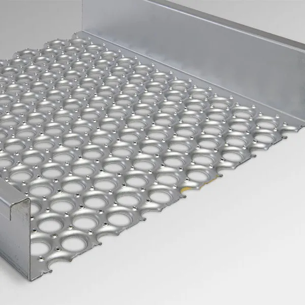 Perforated Metal Antiskid Plate With Non-slip Round Hole Pattern, Tread Stainless Steel Perforated Sheets for Modern Stairs photo-4