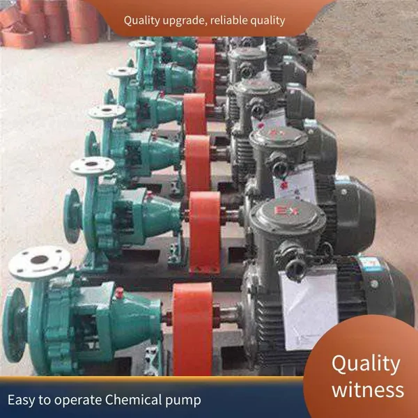 Direct Supply From Chemical Pump Manufacturers. High-temperature and Acid-alkali Resistant Chemical Pumps With Convenient Operation.