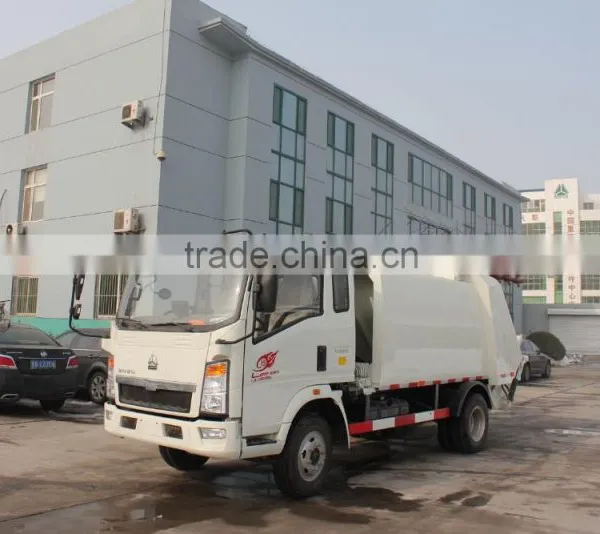 Howo 14 CBM Compressed Garbage Compactor Truck photo-2