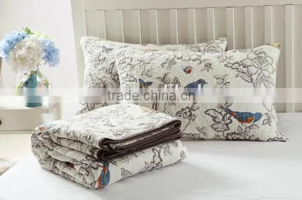 32X32S 66x62 100% COTTON WASHED QUILT photo-6