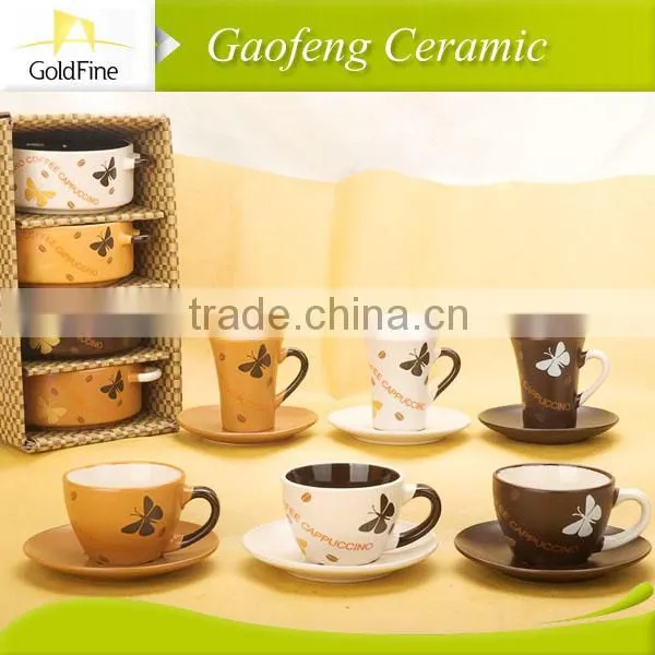 High Quality Promotion Ceramic Cup / Disposable Ceramic Cups