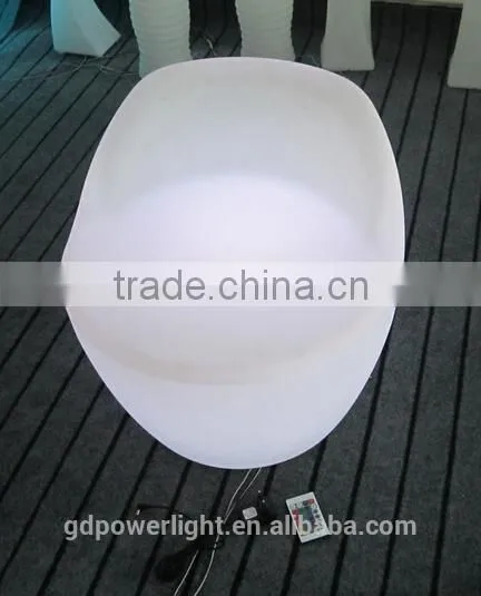 New Rechargeable PE Plastic Chair Stool With LED Light and Remote Control YXF-5653 photo-2
