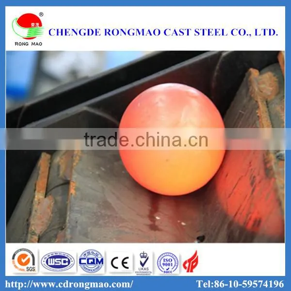 High Hardness and Impact Toughness Low Chrome 100mm Grinding Steel Ball photo-5
