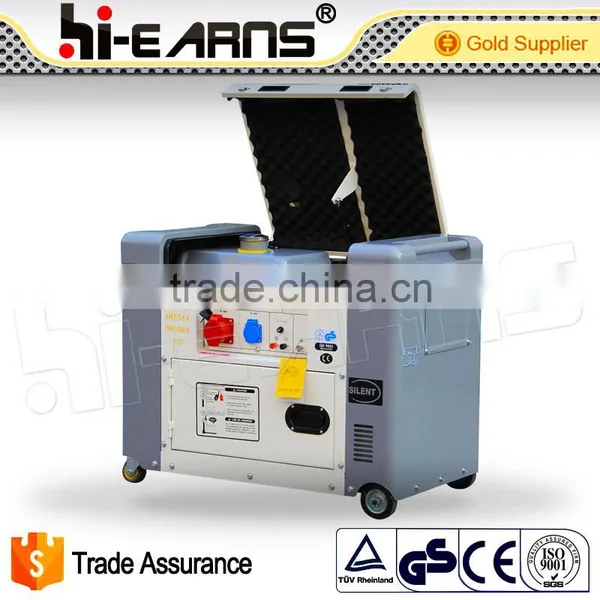 New 6KW Silent Three Phase Open Cover Diesel Generator Price photo-5
