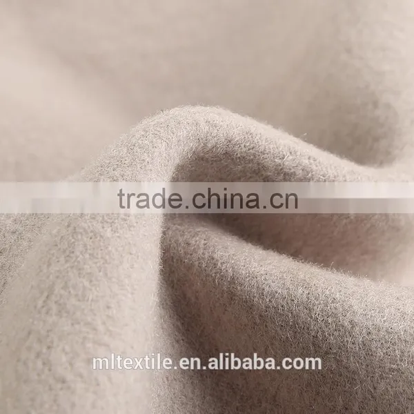 High-grade Double-sided Pure Wool Woolen Fabrics Cashmere Woolen Cloth photo-2