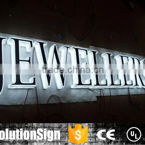 Led Full Lighting Acrylic Letter Sign, 3d Plastic Acrylic Sign Letter, Plastic Acrylic Led Light Letter photo-2