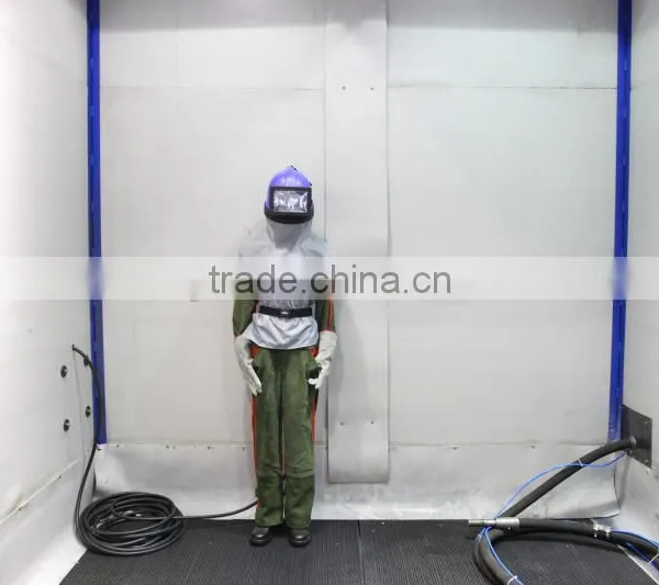 CE Certificated Sand Peening Booth /sandblasting Chamber photo-4