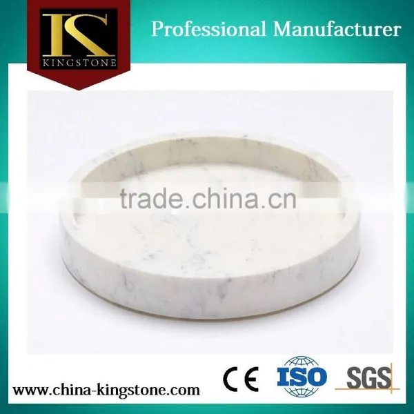 Beautiful White Marble Decorative Trays