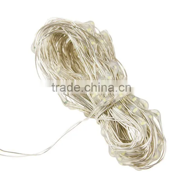 Fullbell Silver Wire 20ft Waterproof LED Starry Light For Christmas Wedding and Party Led Silver Light