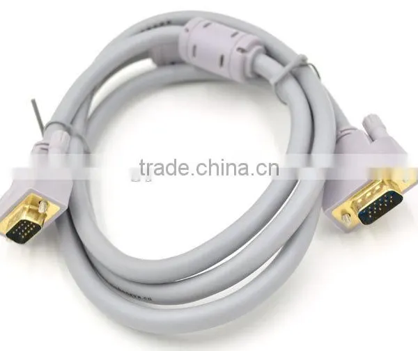 Xinya Factory Best Price New 1.5m 3m VGA Cable Male to Male Extension Monitor Cable photo-2