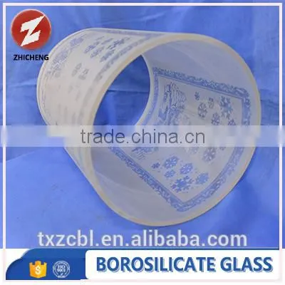 Frosted Heat Resistant Replacement Glass Candle Holder photo-6