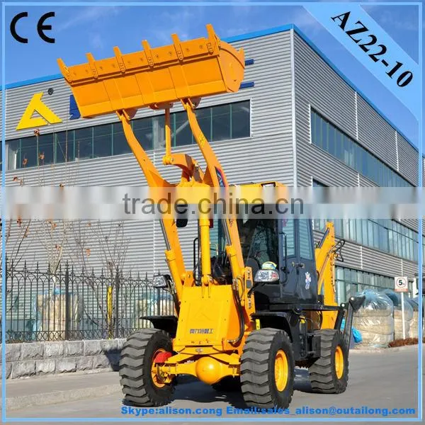 Small Backhoe Loader for Sale by Professional Manufacturer photo-5