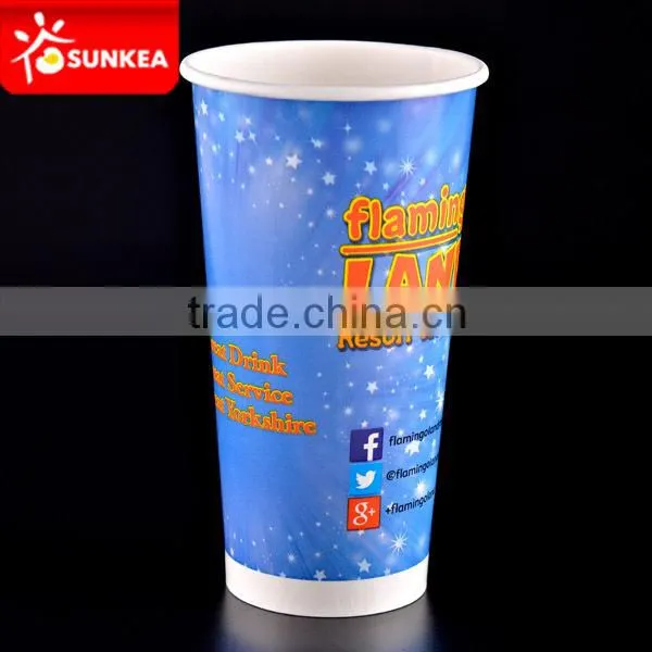 20 oz Paper COKE Cold Cups With Logo photo-6