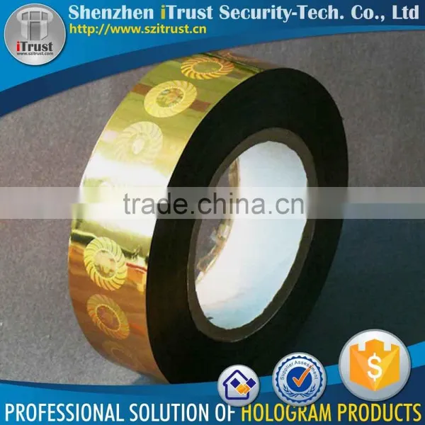 Custom Hologram Hot Stamping Label Heat Transfer Foil Localized Hot Stamping Foil photo-4