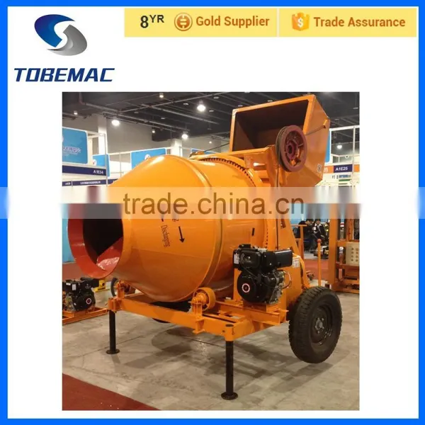 2015 TOBEMAC Concrete Mixer With Wire Hopper JZG 350 photo-6