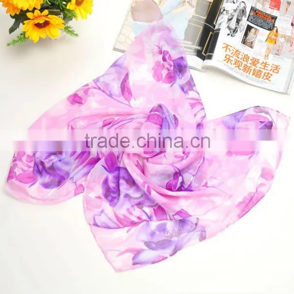 Fashion Chiffon Scarf Silk Scarf