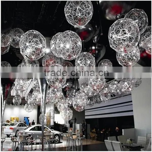 ST-5340B Sunbelt D300mm Rose Gold Laser Carving Stainless Steel Lamp,stainless Steel Modern Pendant Lamps,stainless Steel Lamps. photo-2