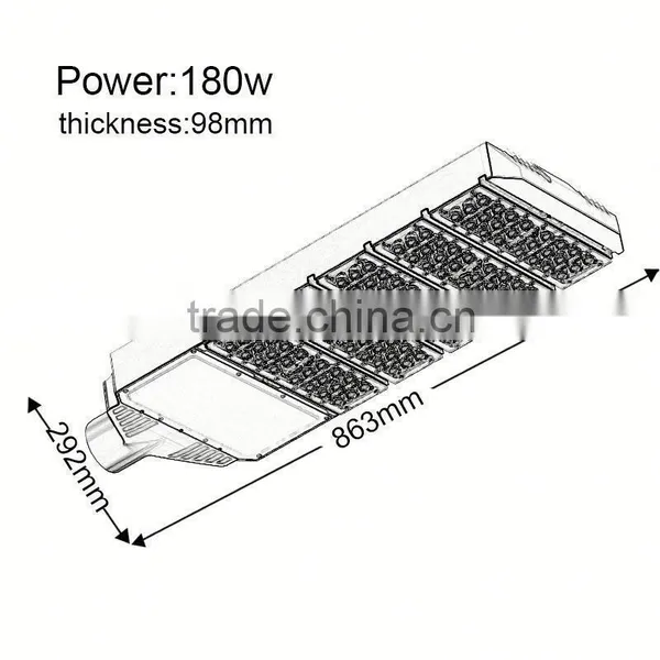 LED STREET LAMPS/ LED STREET LIGHTS/ Led ROAD LIGHT 120W photo-3
