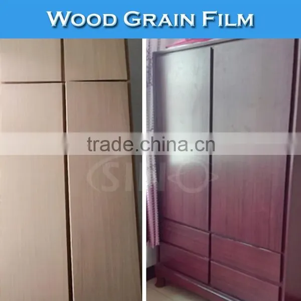 SINO W1370 Removable Sheet Wood Grain Decorative PVC Vinyl photo-3