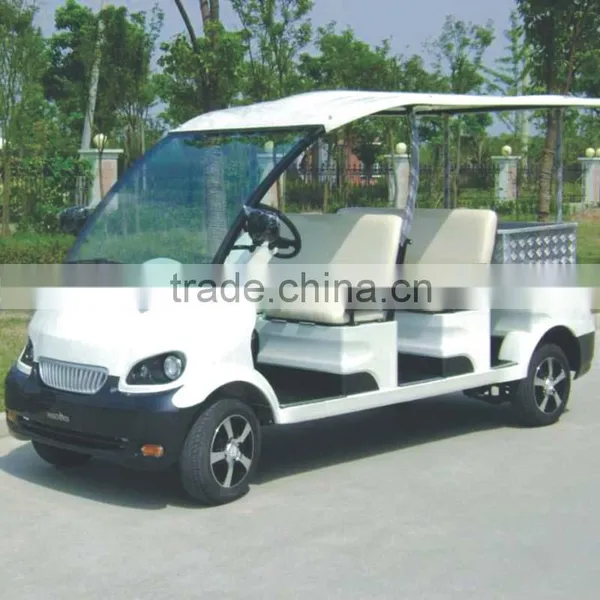 CE 4 Seats Electric Utility Transfer Vehicle With Cargo Box (DU-M8)