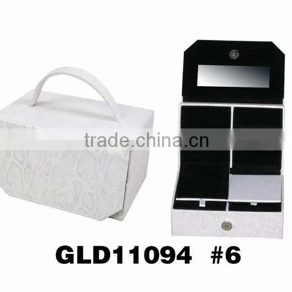 Snap Jewelry Box With Mirror With Lock Factory Sale Directly photo-3