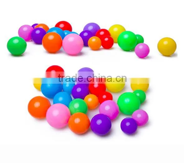 Blue Color 8cm Bulk Plastic Balls Bulk Ball Pit Balls Made In China photo-3