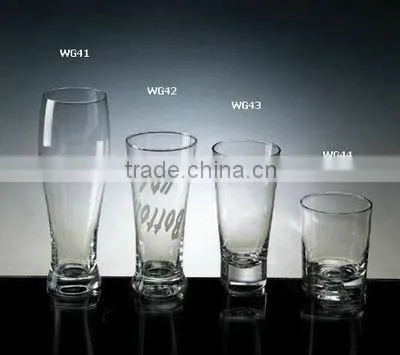 Machine Made Beer Glass