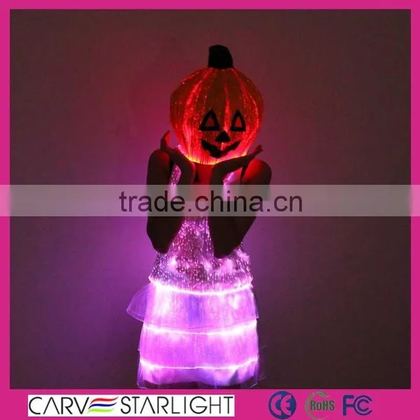 Light up Pumpkin Halloween Hat Luminous Halloween Hat Pumpkin Hat photo-2