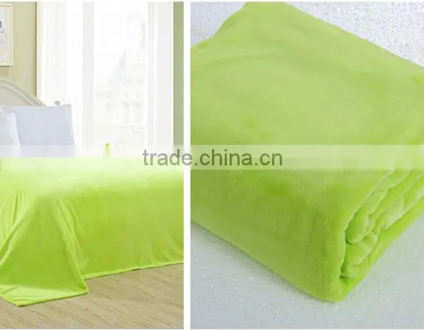 Solid Color Flannel Blanket photo-2
