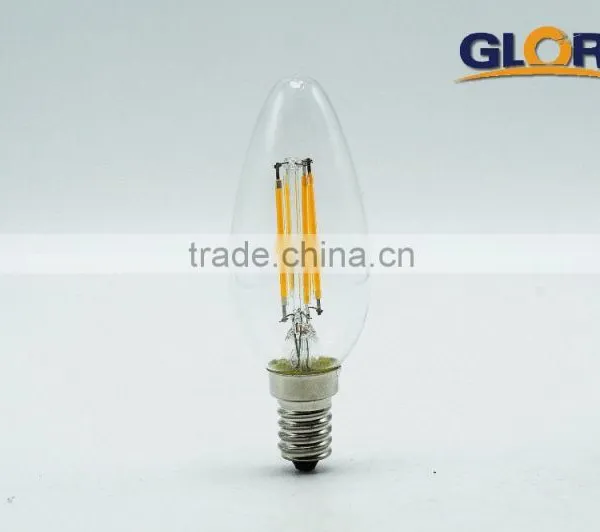 Christmas Custom E14 C35T 2w Cob Led Bulb Flashlight Candle Filament Lamp photo-4