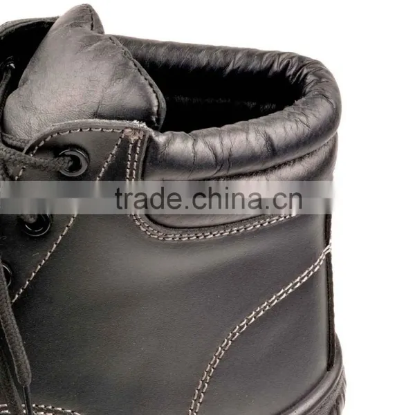 Anti-Puncture Anti Static Suede Leather Safety Boots photo-5