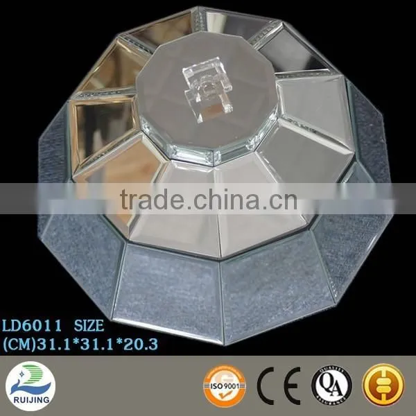 Modern Mirrored Jewelry Box for Sale