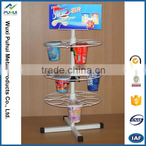 New Design Counter Mesh Wire Display Rack photo-2