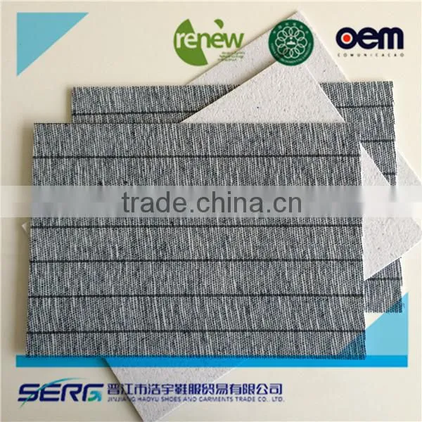 Striped Nonwoven Insole Boards for Footwear Nike Sport
