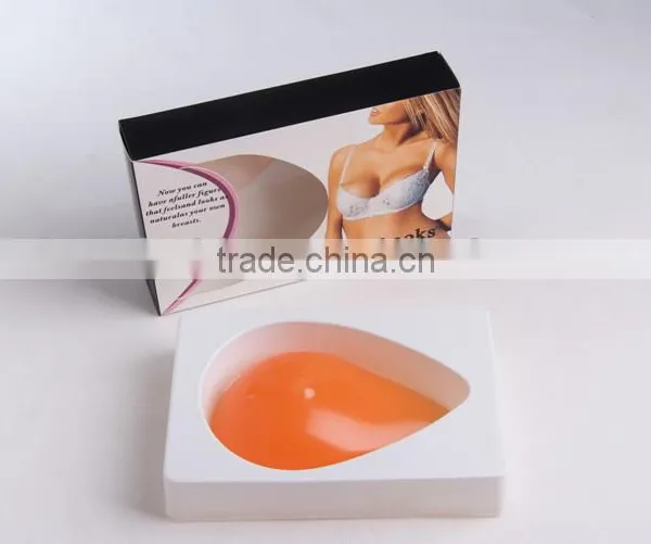 Ideal Fashions High Quality Real Skin Medical Silicone Breast Water Drop Shape Self Adhesive Silicone 600g Breast photo-5