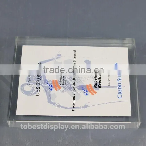 Shenzhen Tobestdisplay Factory Custom Crystal Acrylic Award Blanks photo-4