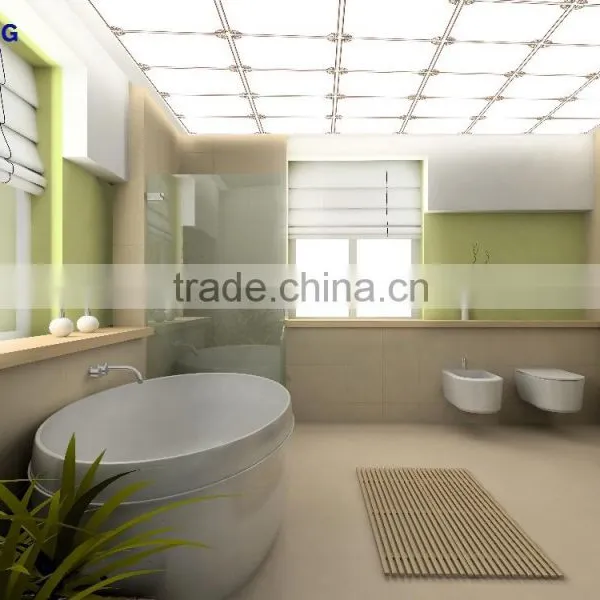 Various Pattern 600*600MM Suspended Metal Ceiling Aluminum Ceiling Board Clip In Ceiling Tiles photo-3