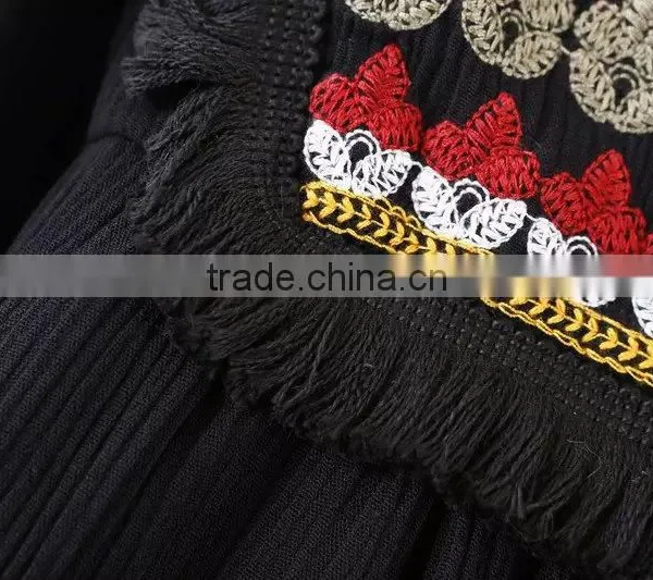 Cheap China Wholesale Clothing Embroidery Tassel Coat photo-6