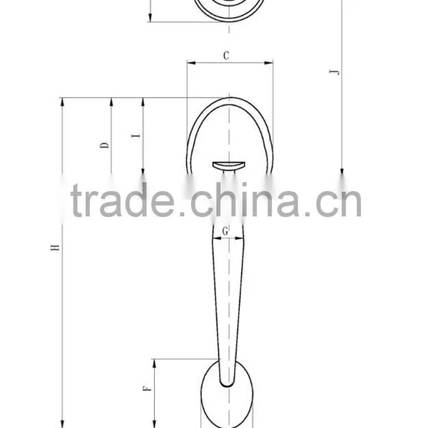 Best Seller Euro Standard Zinc Alloy Reversible Handle and Knob Mortise Gate Lock photo-3