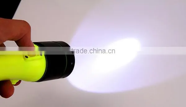 Hot Sales Factory Supply Rechargeable Waterproof Torch Light T6 LED Diving Powerful Led Flashlight photo-5