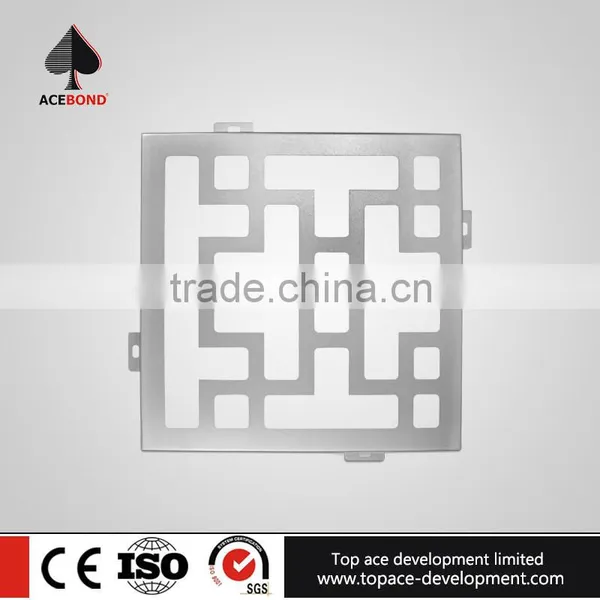 Environmental Protection 700*1200mm Single Color Aluminum Roof Panel Advertising Signs photo-3