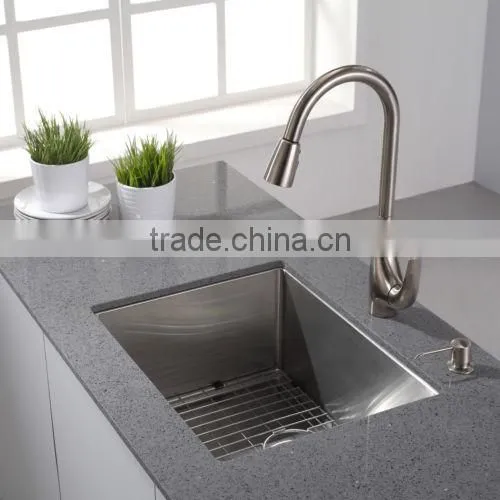 CUPC Certificate Direct Manufacturer Handmade Single Bowl Stainless Steel Kitchen Sink With Single Drainer --4944R photo-5