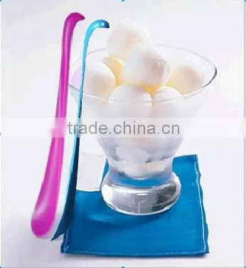Pasmo Disposable Plastic Dessert Spoon/color Changing Ice Cream Spoon photo-4