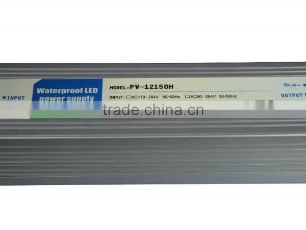 PF0.96 Five Years Warranty Waterproof Ip67 Constant Voltage Led Power Supply 24v 150w
