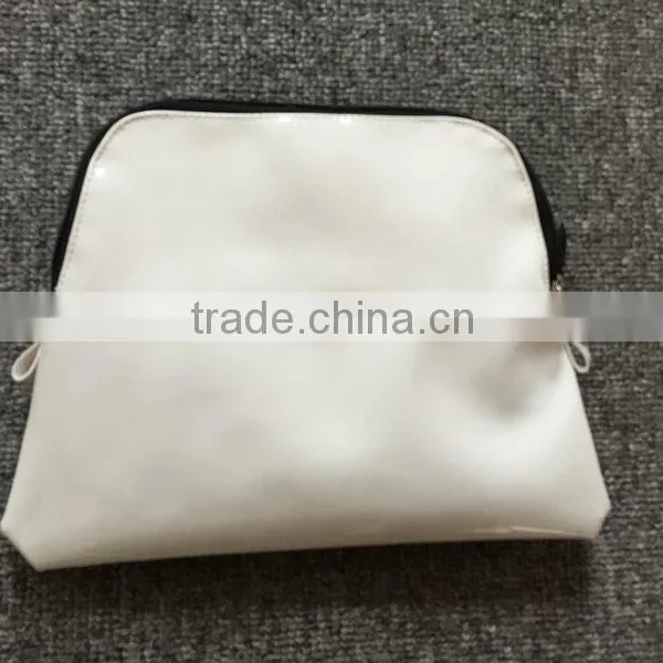 Customized LOGO Printed Recycled PU Leather Cosmetic Bag photo-6