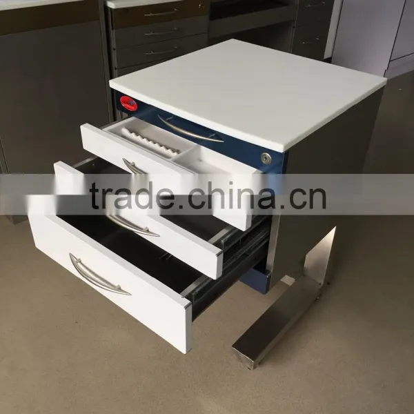 Stainless Steel Dental Trolley, Hospital Trolley. photo-3