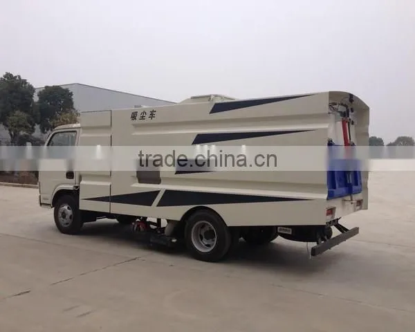Hot-selling Dongfeng 4m3 Vacuum Road Sweeper Truck photo-5